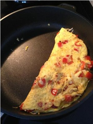 Perfect Omelette Pan - Omelette (648x648), Png Download