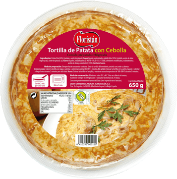 Large Potato Omelette With Onion - Tortilha De Batata E Cebola (360x410), Png Download