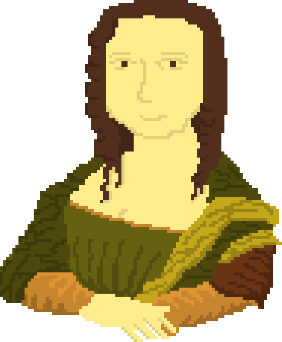 Mona Lisa - Illustration (980x1200), Png Download