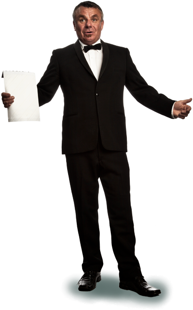 Black Tie - Standing (1083x650), Png Download
