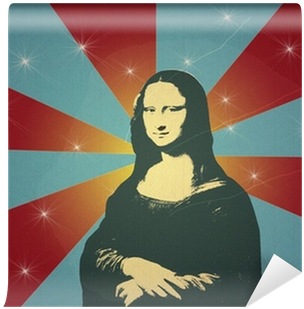 Mona Lisa Graffiti (400x400), Png Download