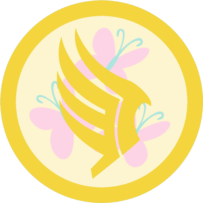 Lucky Stone, Fluttershy, Logo, Mass Effect, No Pony, - Charing Cross Tube Station (1000x1000), Png Download