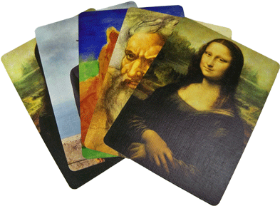 Quick View - Leonardo Da Vinci Mona Lisa Art Print Poster (400x400), Png Download