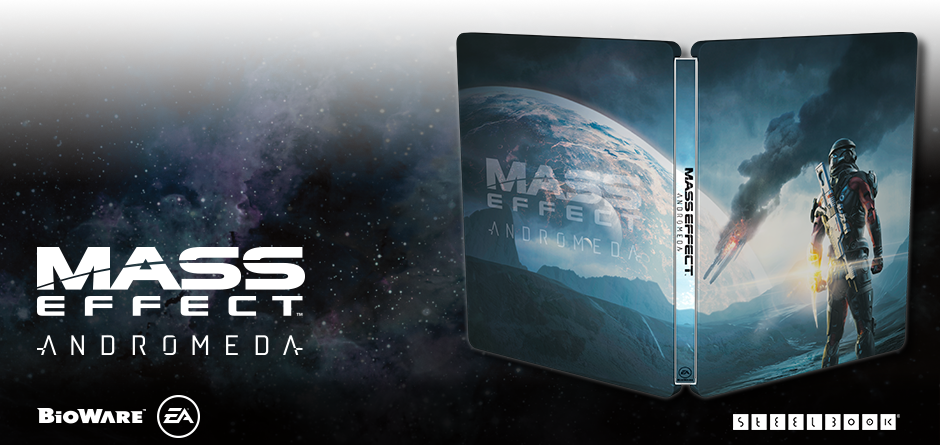Mass Effect Andromeda Steelbook Edition (940x445), Png Download