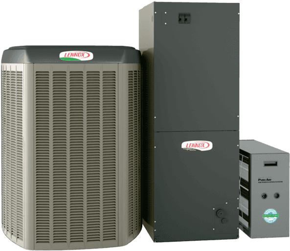 Affordable Hvac And Plumbing Solutions - Hvac Lennox Png (640x568), Png Download