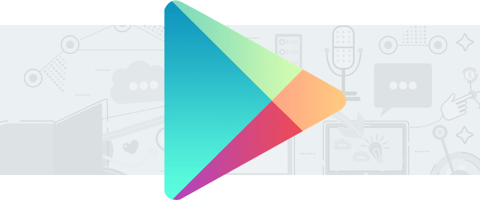 Google Play Podcast Logo - Google Play Music (960x400), Png Download