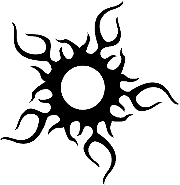 I Hope You All Of Like This Tatto If You Want Ny Type - Sol Tribal Png (586x600), Png Download