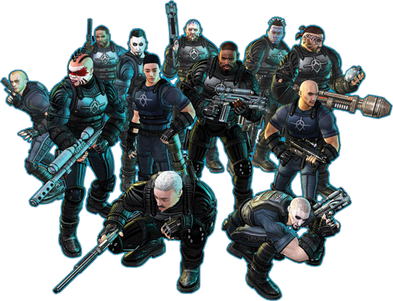 Picture - Crackdown Agents (559x429), Png Download