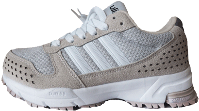 Itgirl Shop Gray Beige Sport Run Sneakers Aesthetic - Clothing (460x460), Png Download