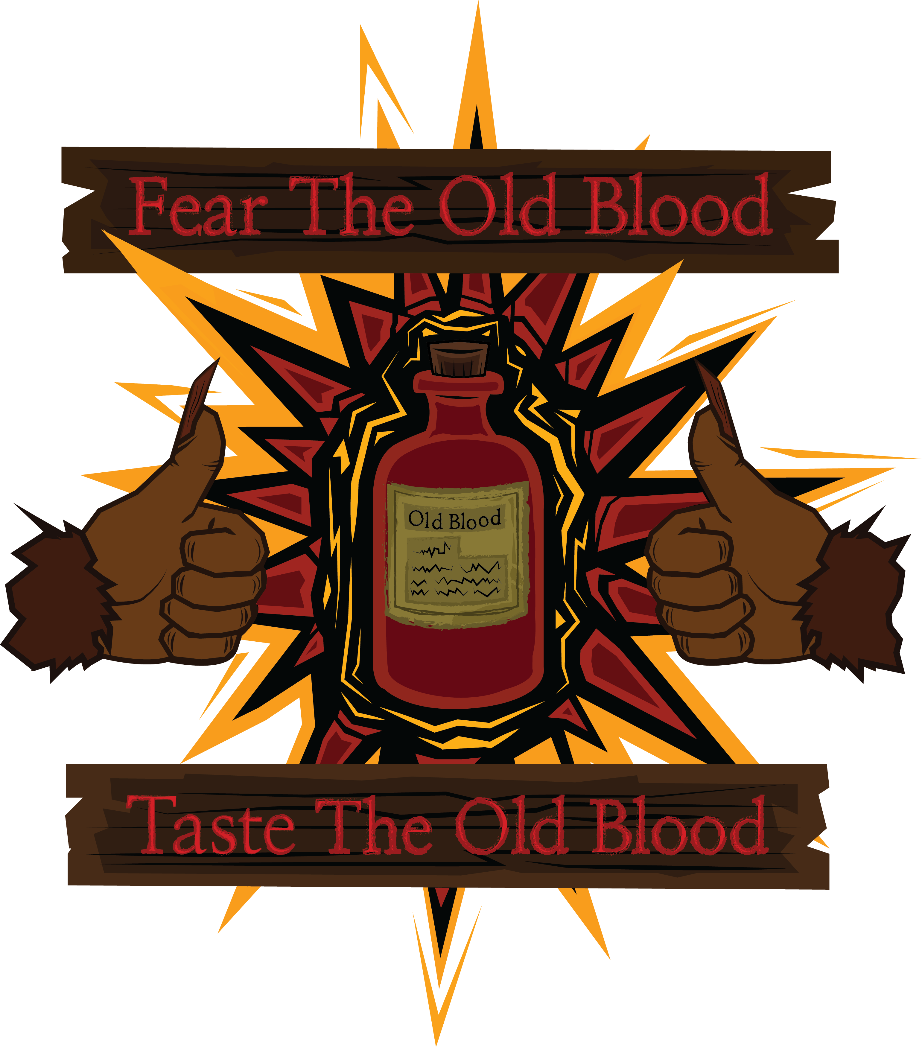 Taste The Old Blood - Fear The Old Blood Meme (3082x3500), Png Download