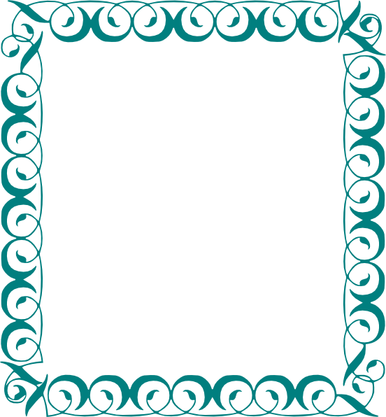 Pretty Page Borders - Border Design For Boy (552x596), Png Download