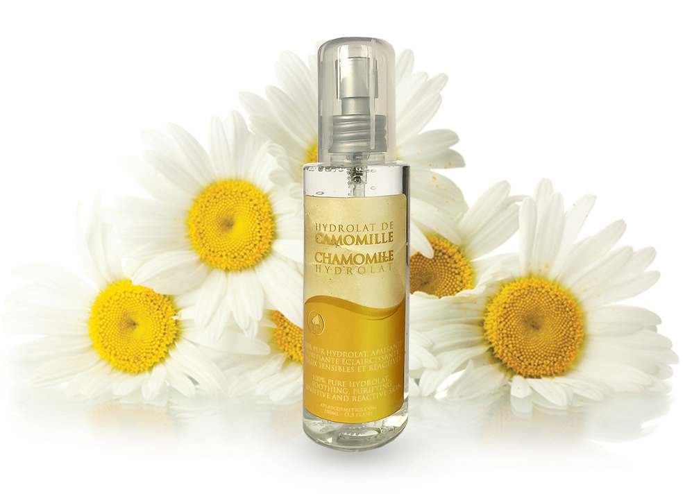 Azoor Camomile Floral Water Hydrolat By Atlas Cosmetics - Chamomile (1217x900), Png Download