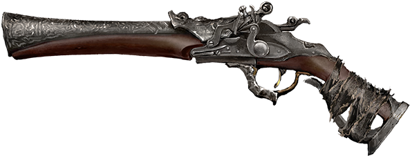 Pistol 1 - Bloodborne Pistol (800x300), Png Download