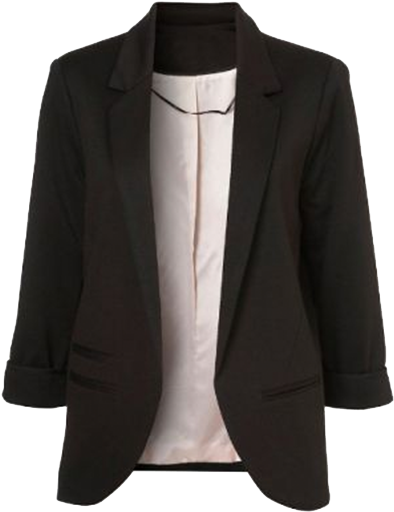 Clipart Coat Suit Jacket - Blazer For Women Png (400x449), Png Download