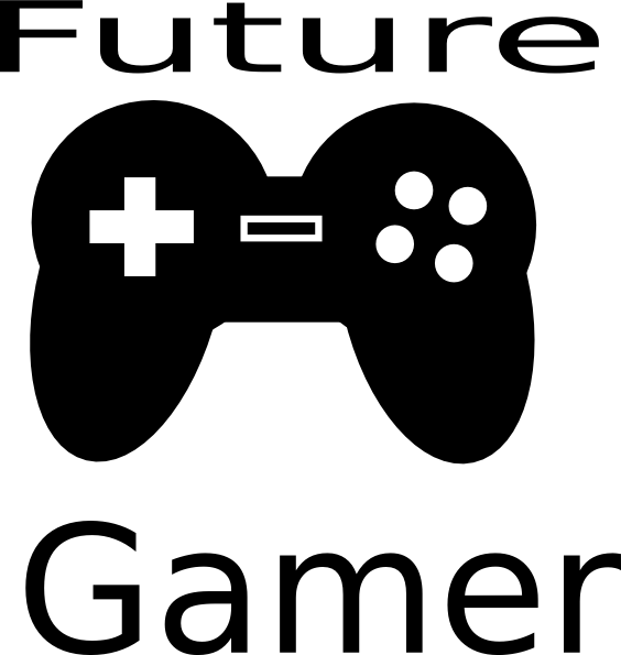 Future Gamer Clip Art - Gamer Clip Art (564x595), Png Download