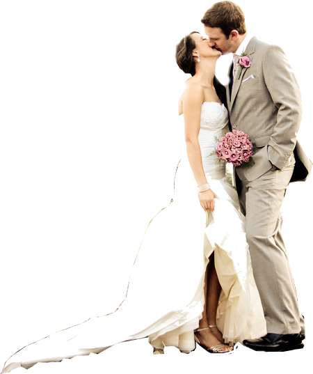 Vector Black And White Stock Couple - Married Couple Png (450x537), Png Download