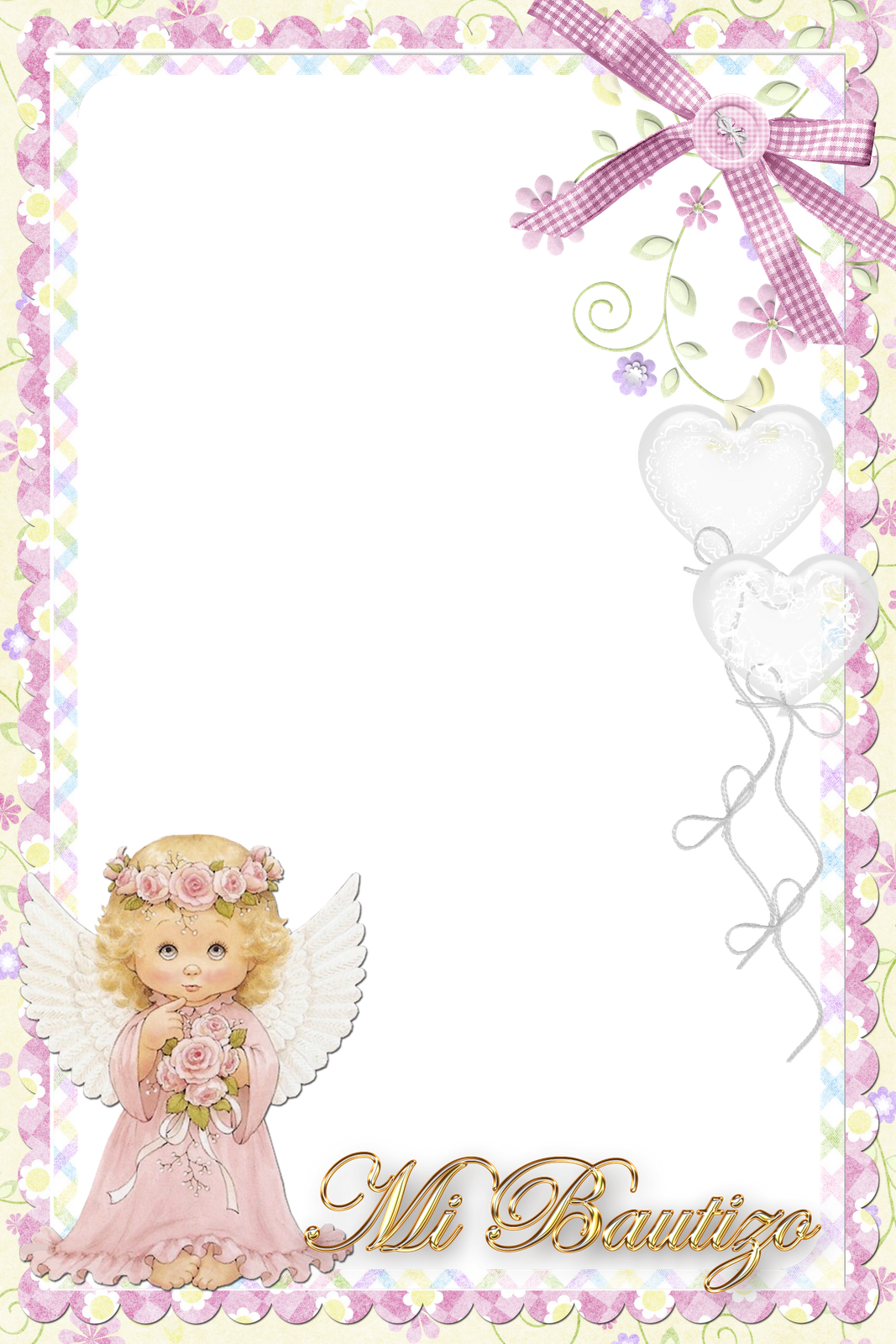 Baptism Invitations, Boy Baptism, Christening, Frames, - Marcos Para Invitaciones De Bautizo (1067x1600), Png Download