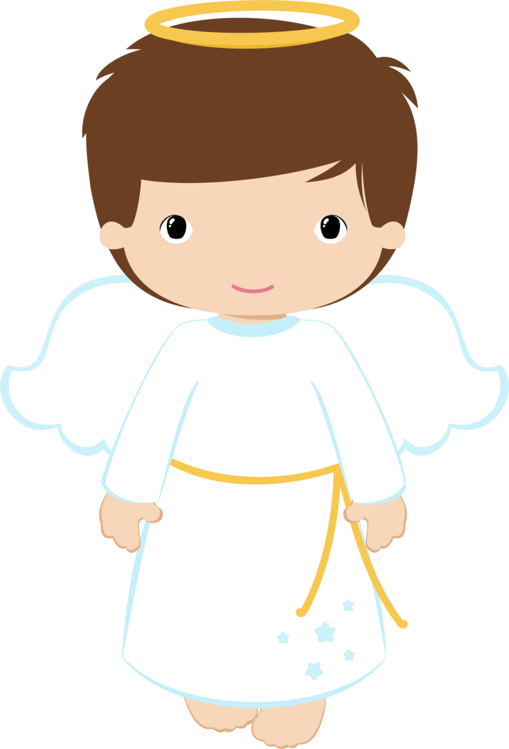 Free Library Shared Ver Todas Las Im Genes - Boy Angels Clipart (735x1080), Png Download