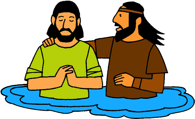 Image Freeuse Library The Of Clip Art Images Mission - Jesus Baptised In The River Jordan Drawing (700x467), Png Download