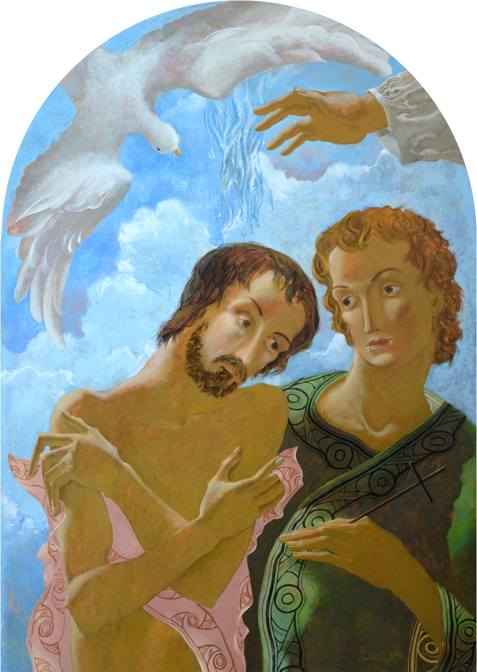 Baptism (1000x1385), Png Download