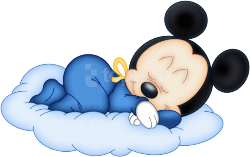 Baby Clip Art Image - Mickey Mouse Bebe Png (600x387), Png Download