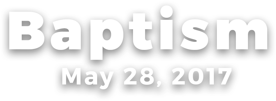 Baptism May 2017 Wording - Black-and-white (1080x780), Png Download