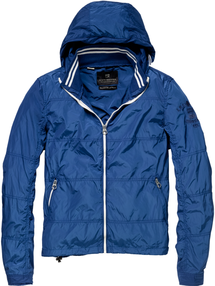 Jacket - Nylon Jacket (700x933), Png Download