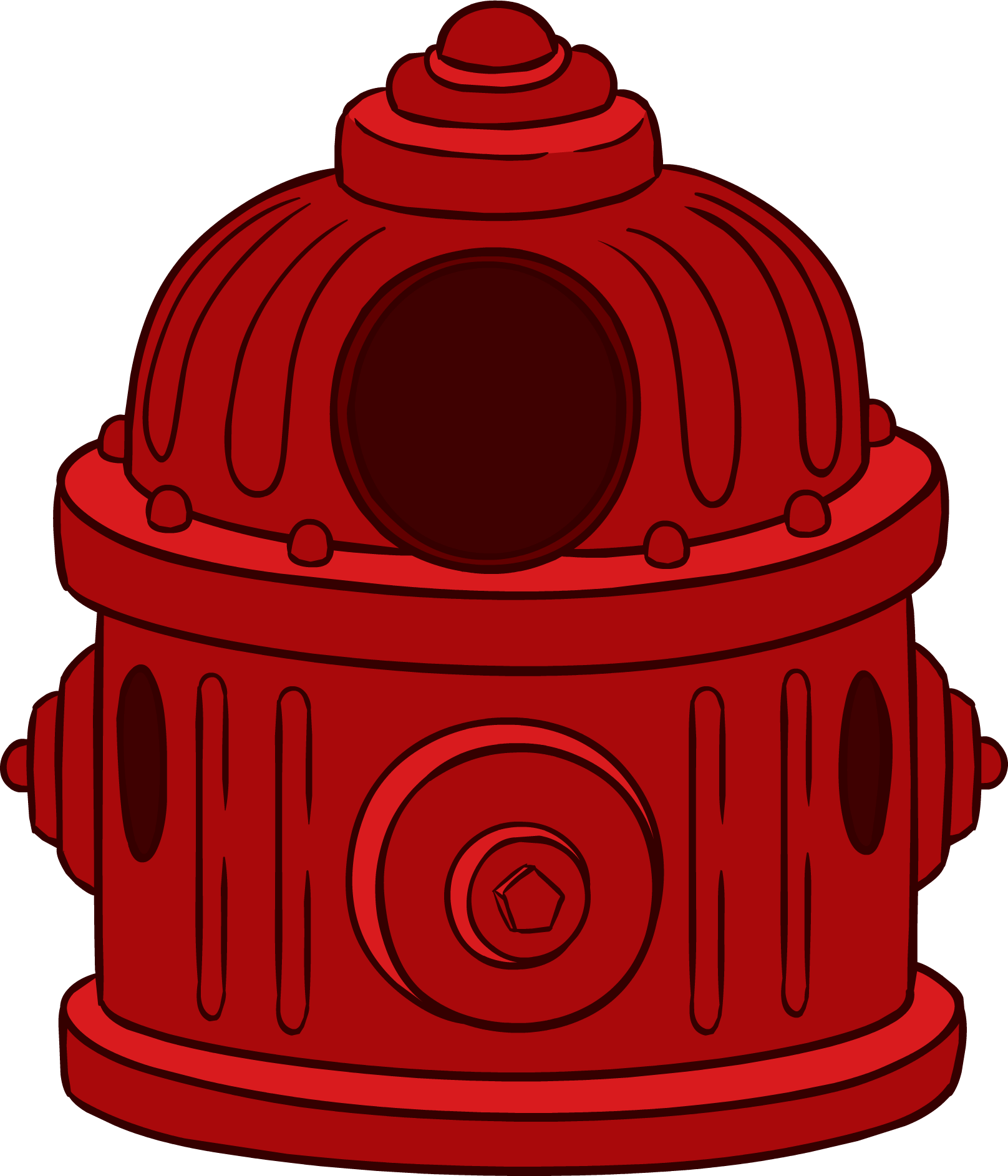 Fire Hydrant Costume - Fire Hydrant Adult Costume (1616x1885), Png Download