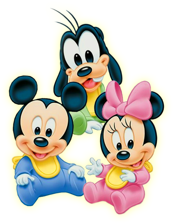 Baby - Minnie - Mouse - Png - Disney Baby Minnie Mouse Edible Image Cake Toppers (1200x800), Png Download