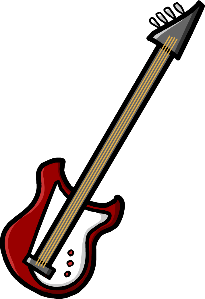 Stompin' Bob's Guitar - Bass Guitar Png (714x1042), Png Download