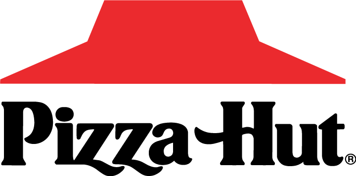Pizza, Hand Painted Pizza, Cartoon, Pizza Hut Png Image - Pizza Hut Logo Old (720x357), Png Download