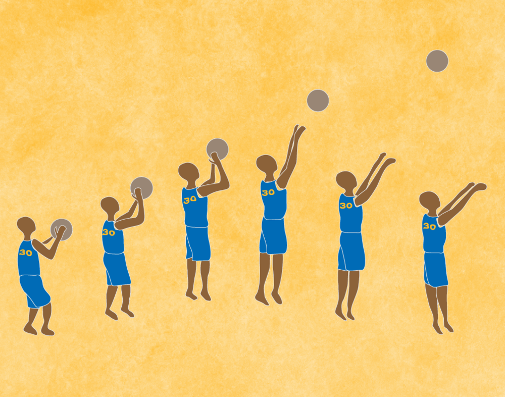Curry In Action - Child (1000x786), Png Download