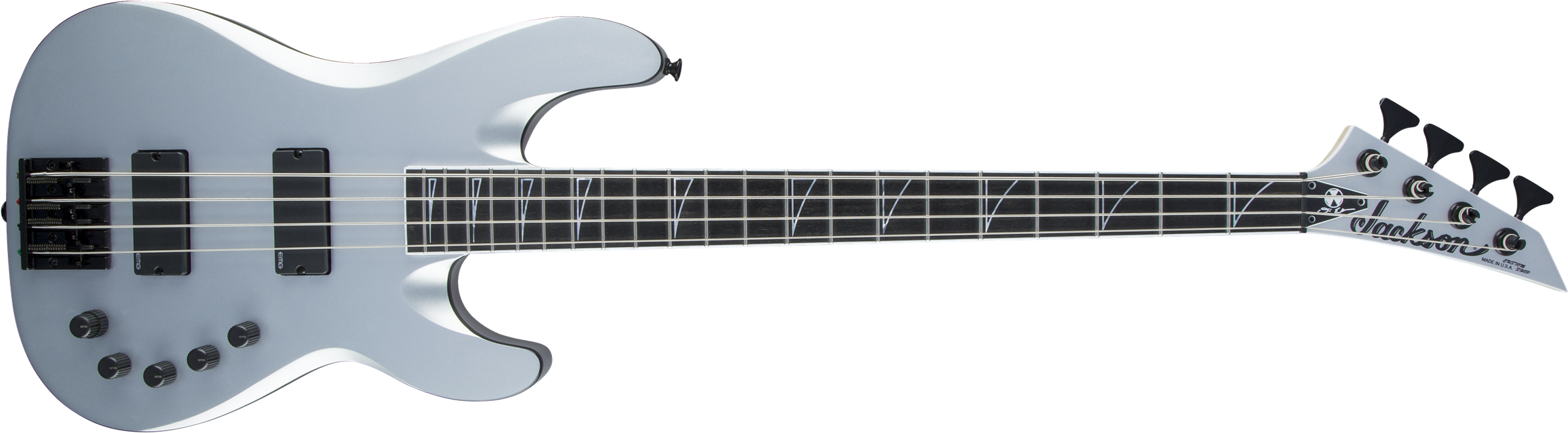 Concert Bass - Jackson Bass Dave Ellefson (2400x669), Png Download