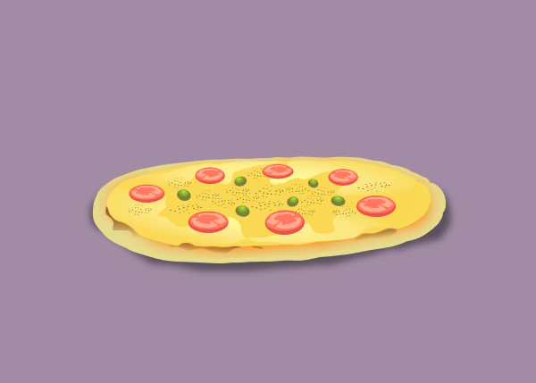 Pizza Clipart Png For Web (600x429), Png Download