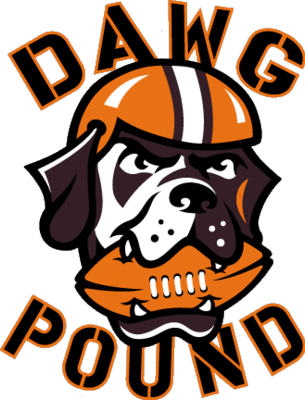 Cleveland Browns Clipart Source - Cleveland Browns Logo Transparent (305x400), Png Download