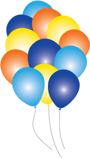 Finding Dory Party Balloons - Nemo Png Balloon (424x600), Png Download