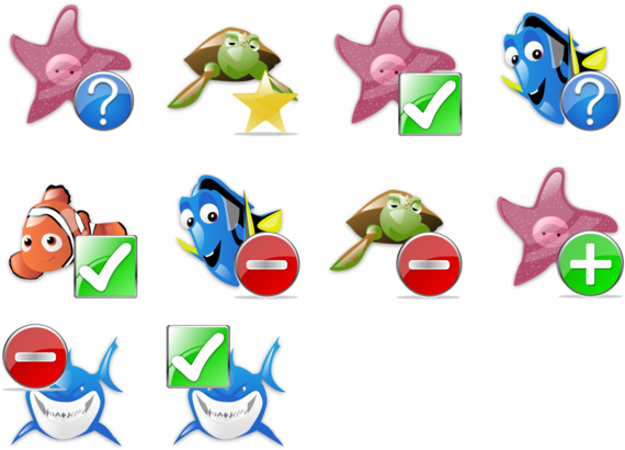 Search - Finding Nemo (592x444), Png Download