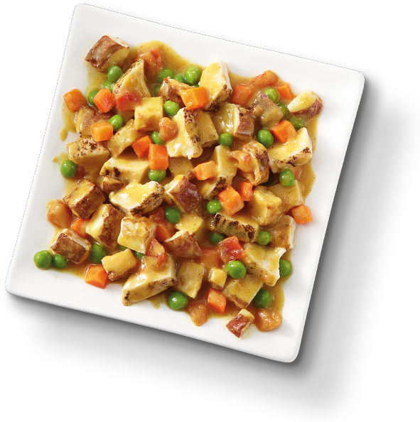 Find Chicken & Potato Curry At A Retailer Near You - Eat Bim Bap Chicken & Potato Curry - 9.5 Oz (591x594), Png Download
