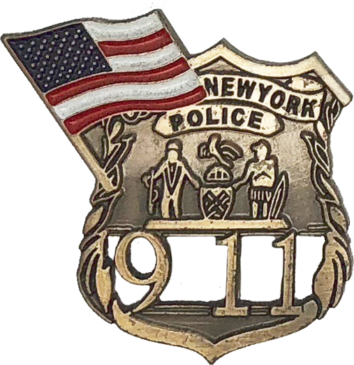 New York Police Department Shield Lapel Pin - Police (507x523), Png Download