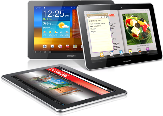 Samsung Tablet Png Download - Samsung Galaxy Tab 10 Price (566x404), Png Download