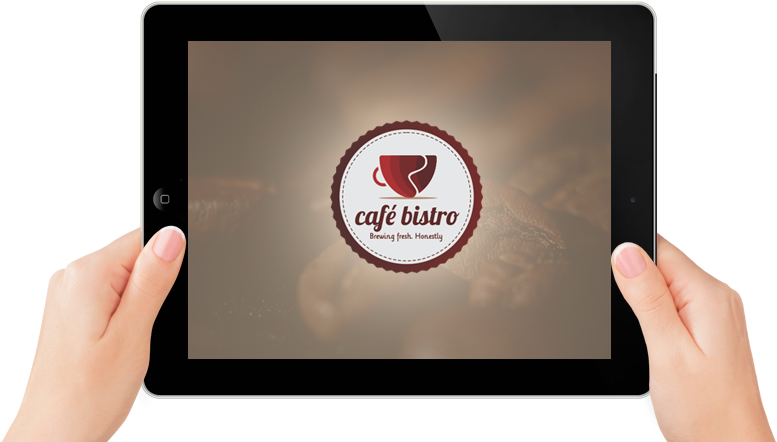 Img/cafe Bistro/portfolio Cafe Bistro Tab - Café Bistro (795x446), Png Download