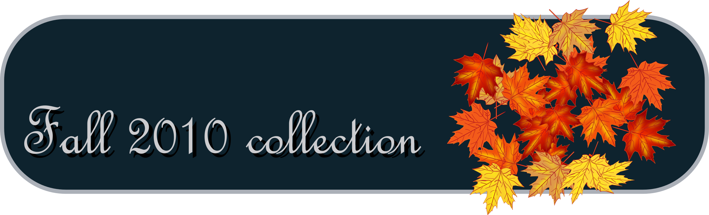 This Free Icons Png Design Of Fall Collection Tab (2400x728), Png Download