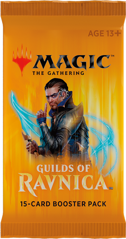 Guilds Of Ravnica Booster Pack (900x858), Png Download