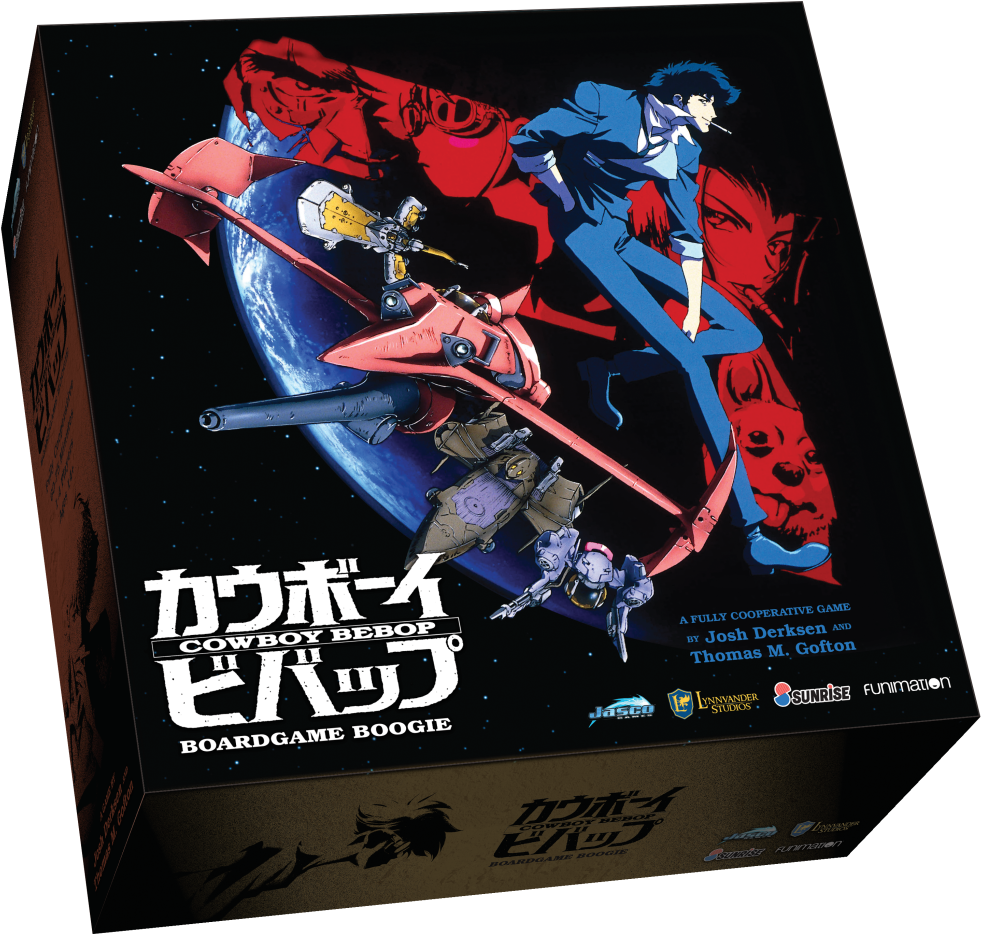 Cowboy Bebop Boardgame Boogie Pre-order - Cowboy Bebop Board Game Boogie (1024x1024), Png Download