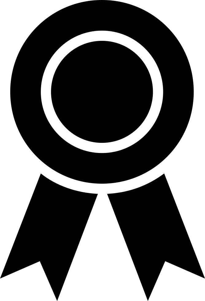 Png File Svg - Svg File White Award Symbol Svg (668x980), Png Download