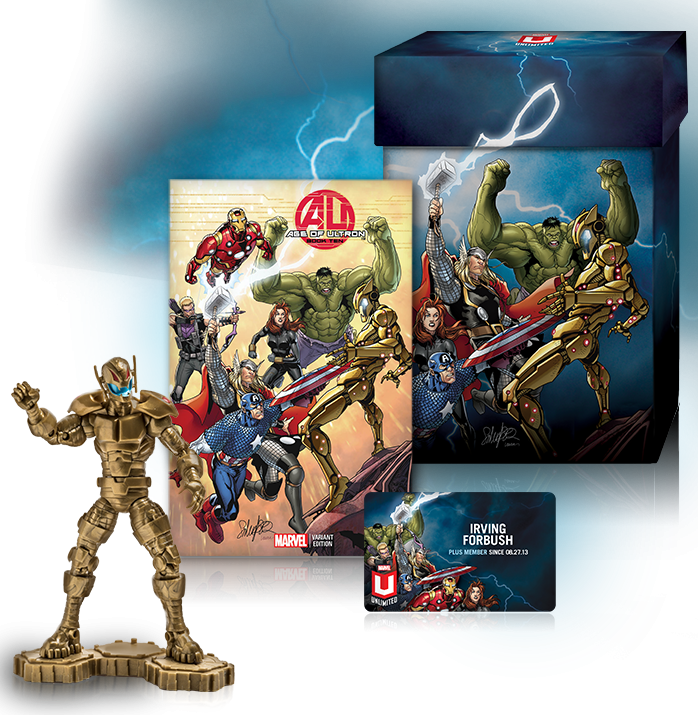 Marvel Comics Unlimited Plus Kit With Variant Cover - Marvel Legends Unlimited Action Figures (698x715), Png Download