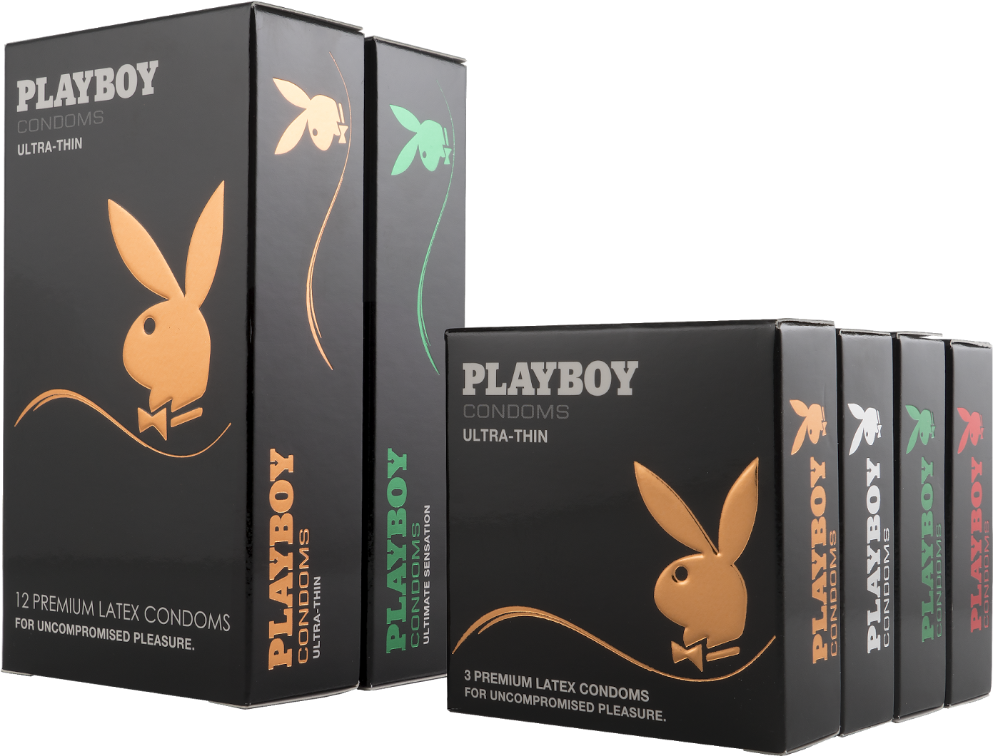 Range Of Playboy Condoms - Rabbit (1600x1248), Png Download