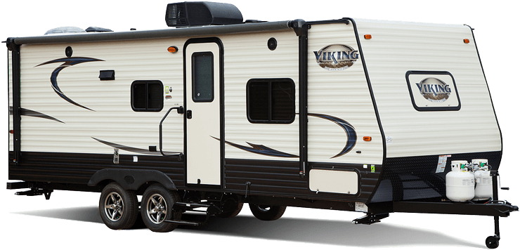 2017 Viking Travel Trailer (800x454), Png Download