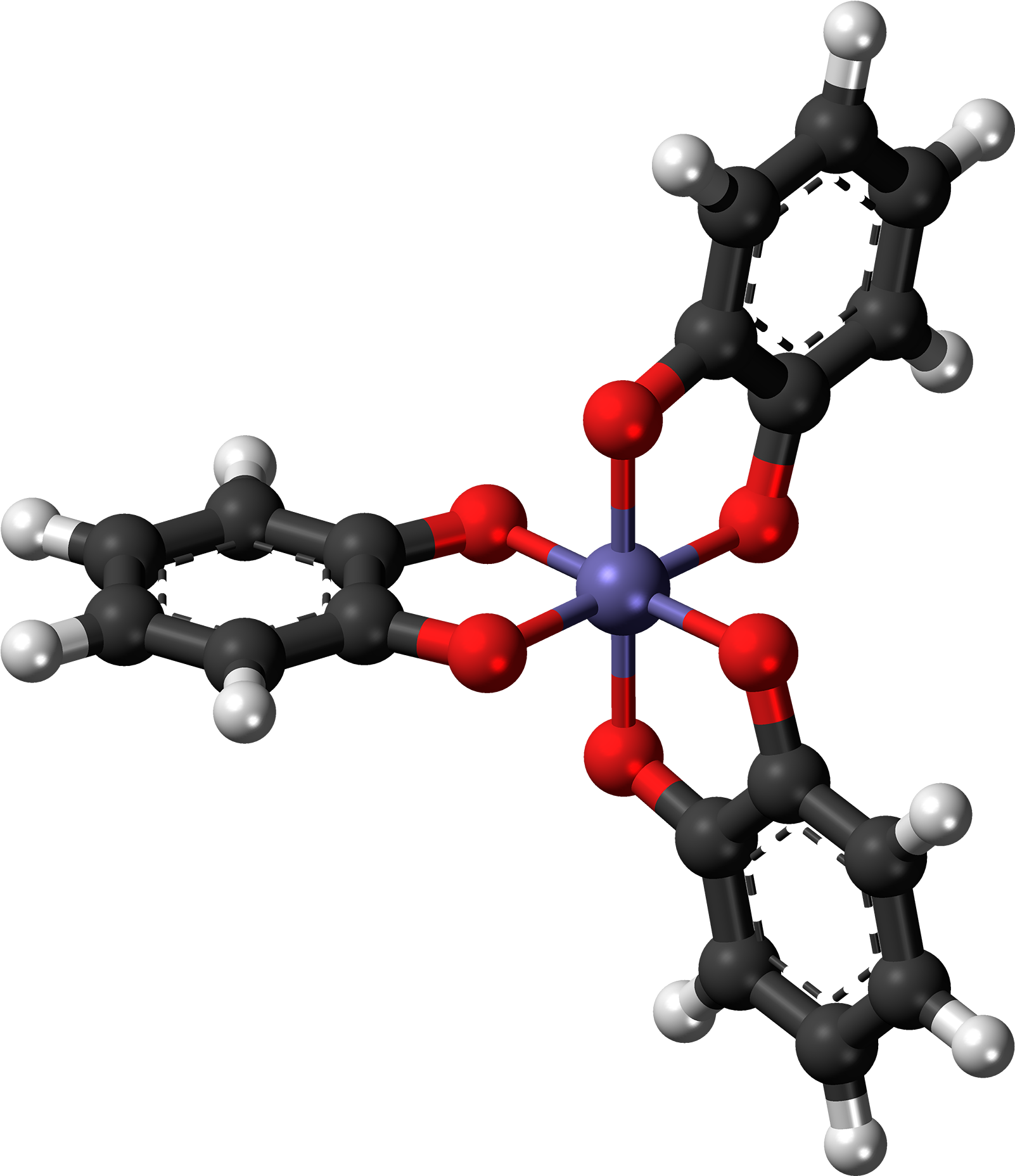 Tris Iron(iii) Anion Ball - Chemistry (1746x2000), Png Download