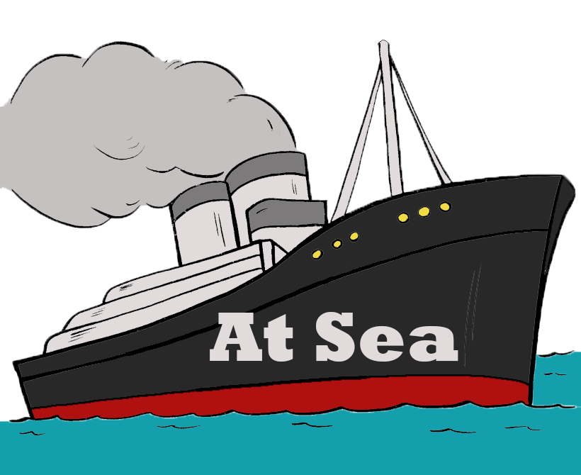 Cartoon Titanic Ship (820x670), Png Download